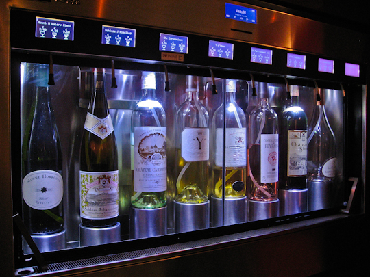 Le self-service du Wine by one